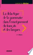 La didactique de la grammaire dans l'enseignement du français et des langues
