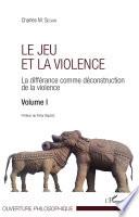 La différance comme déconstruction de la violence