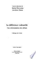 La différence culturelle