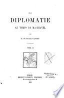 La diplomatie au temps de Machiavel