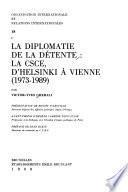 La diplomatie de la détente