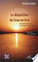 La disparition de l'eau en Irak
