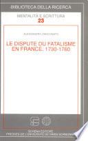 La dispute du fatalisme en France