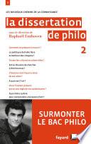 La dissertation de philo 2