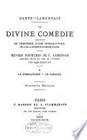 La Divine comédie: Le purgatoire. Le paradis. 1883
