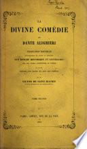 La divine comédie, tr. accompagnée de notes par V. de Saint-Mauris