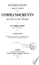 La doctrine catholique expliquée ou recueil hebdomadaire de prones, homélies, sermons et instructions pour toutes les époques de l'année chrétienne