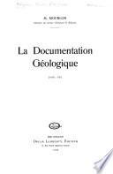 La documentation géologique