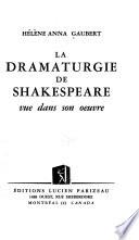 La dramaturgie de Shakespeare