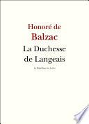 La Duchesse de Langeais