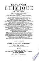 La Fabrication des Couleurs