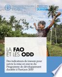 LA FAO ET LES ODD