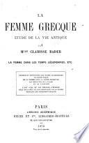 La femme dans les temps historique