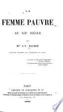 La femme pauvre au XIXe siècle