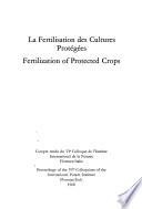 La Fertilisation des cultures protégées