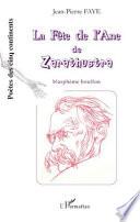 La fête de l'âne de Zarathoustra