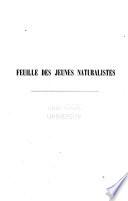 La Feuille des jeunes naturalistes
