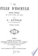 La fille d'Eschyle