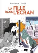 La fille dans l'écran