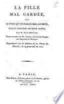 La fille mal gardée ou Il n'est qu'un pas du mal au bien