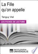 La Fille qu'on appelle de Tanguy Viel