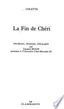La fin de Chéri