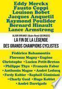 La fin de la légende des grands champions cyclistes