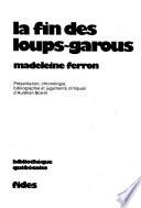 La fin des loups-garous