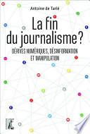 La fin du journalisme ?