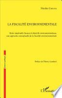 La fiscalité environnementale