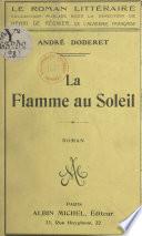 La flamme au soleil