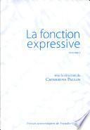 La fonction expressive