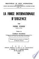 La Force internationale d'urgence