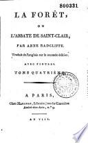 La forêt ou l'abbaye de Saint-Clair
