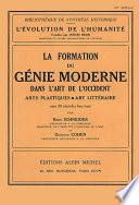 La Formation du génie moderne dans l'art de l'Occident