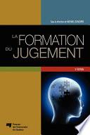 La formation du jugement - 3e édition