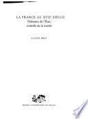 La France au XVIIe siècle