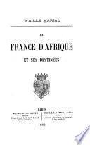 La France d'Afrique et ses destinées