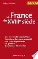 La France du XVIIIe siècle