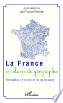 La France en classe de géographie