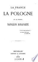 La France, la Pologne et le prince Napoléon Bonaparte