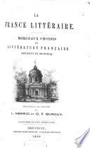 La France littéraire