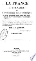 La France littéraire