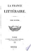 La France littéraire