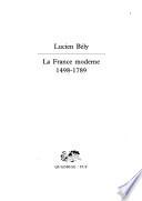 La France moderne