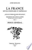 La France révolutionnaire et impériale