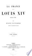 La France sous Louis XIV, 1643-1715