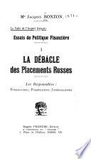 La fuite de l'argent français