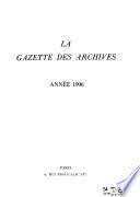 La Gazette des archives
