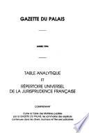 La Gazette du Palais